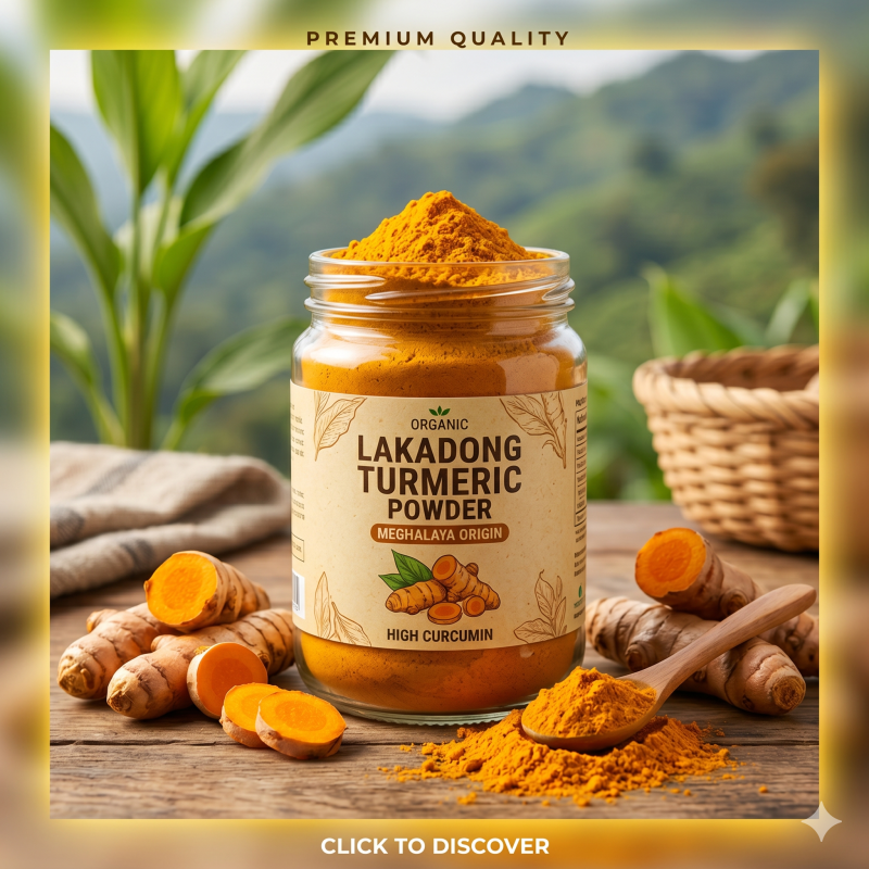 Lakadong Turmeric Powder